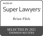 Brian Flick Superlawyer badge